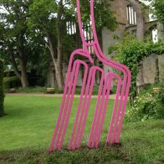 Michael Craig Martin - Sudeley Pitchfork, 2008 - Installation image, The Artists' Playground, 2008 Photography ©Duncan Ward 2008